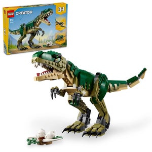 LEGO Creator 3in1 T. rex Figure, Toy Dinosaur Set 31151