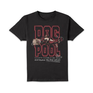 Deadpool & Wolverine Little Unicorn Unisex T-Shirt - Black