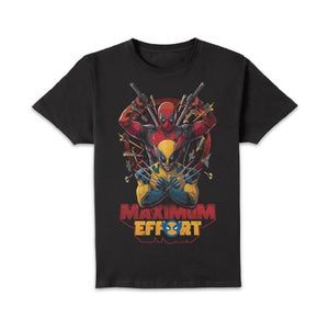 Deadpool & Wolverine Maximum Effort Unisex T-Shirt - Black