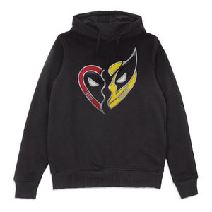 Deadpool & Wolverine Charm Hoodie - Black