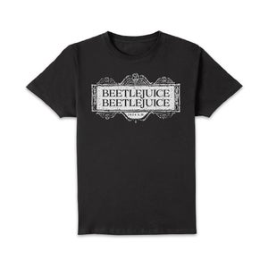 Beetlejuice Logo Unisex T-Shirt - Black