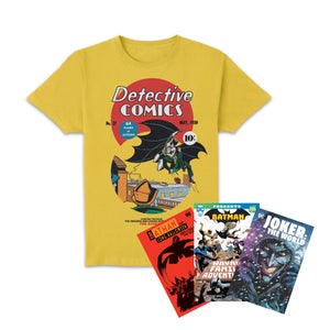 Zavvi Exclusive Detective Comics #27 T-Shirt - Yellow (FREE COMIC BOOK DAY EDITION)