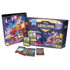 Disney Lorcana Trading Card Game Azurite Sea Stitch Collectors Gift Set