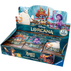 Disney Lorcana Trading Card Game Azurite Sea Booster Packs CDU (24 Packs)